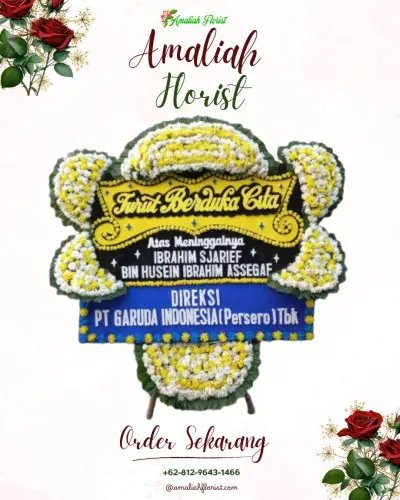 Papan Bunga Duka di Cimande Hilir