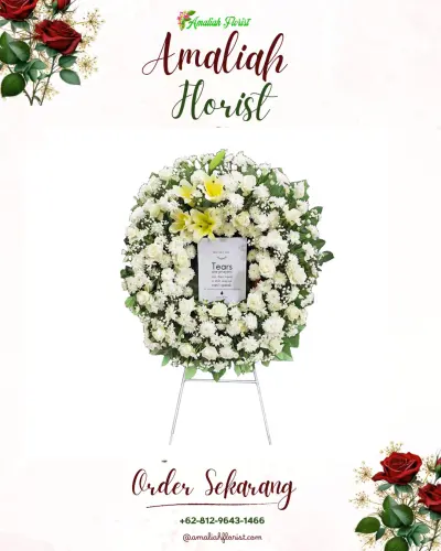 Krans Bunga Duka Cita di Cimande Hilir